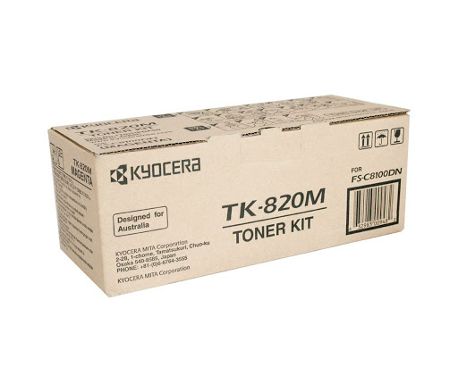 Toner KYOCERA TK820 Magenta original