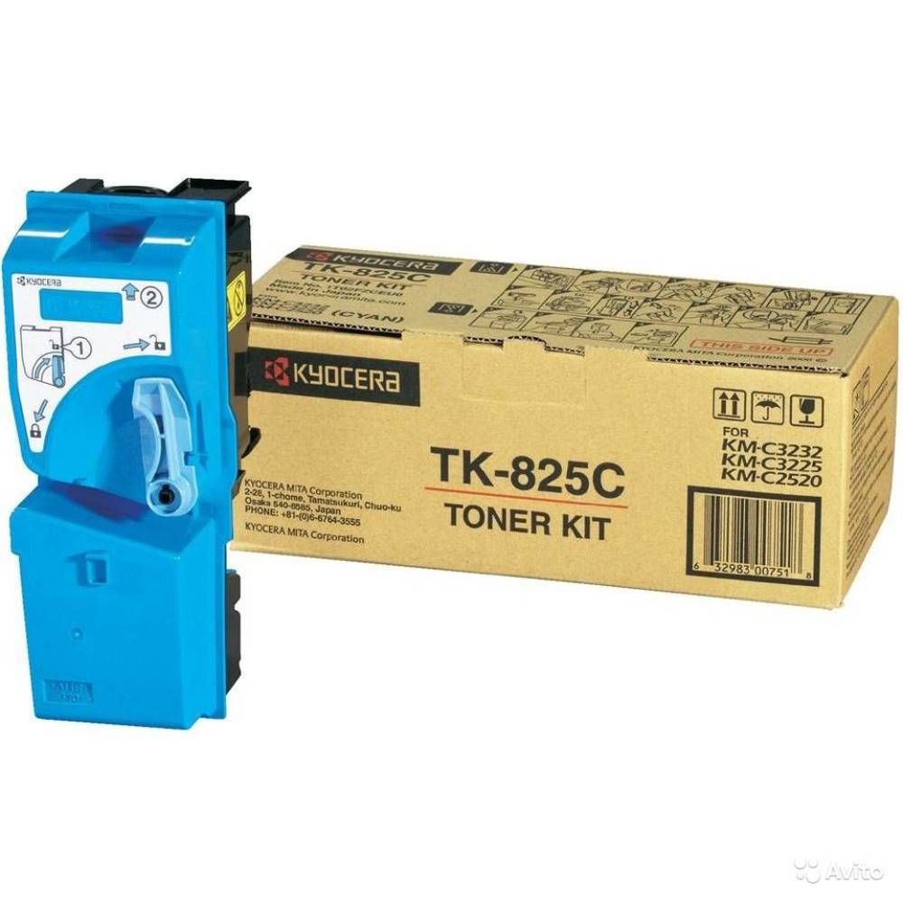 Toner KYOCERA TK825 Cyan original
