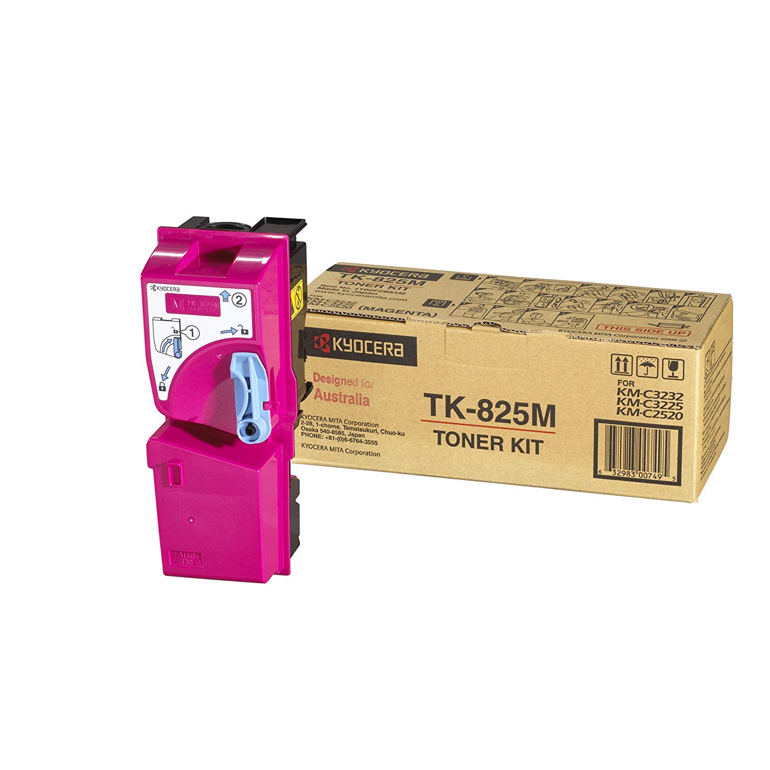 Toner KYOCERA TK825 Magenta original