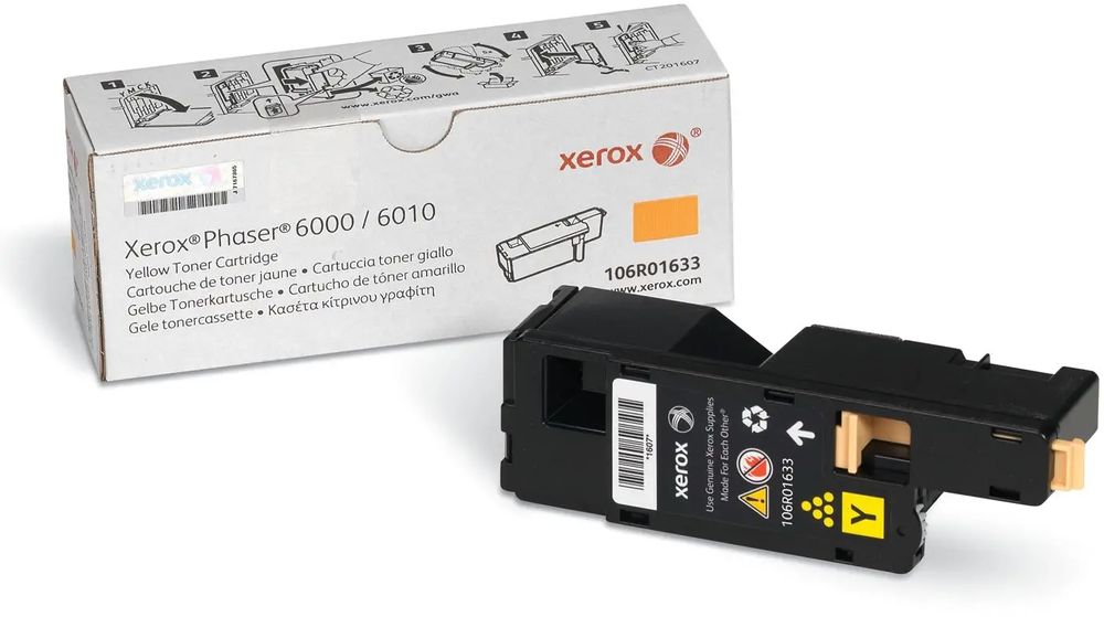 Toner XEROX Phaser 6000/WC6015 Yellow original