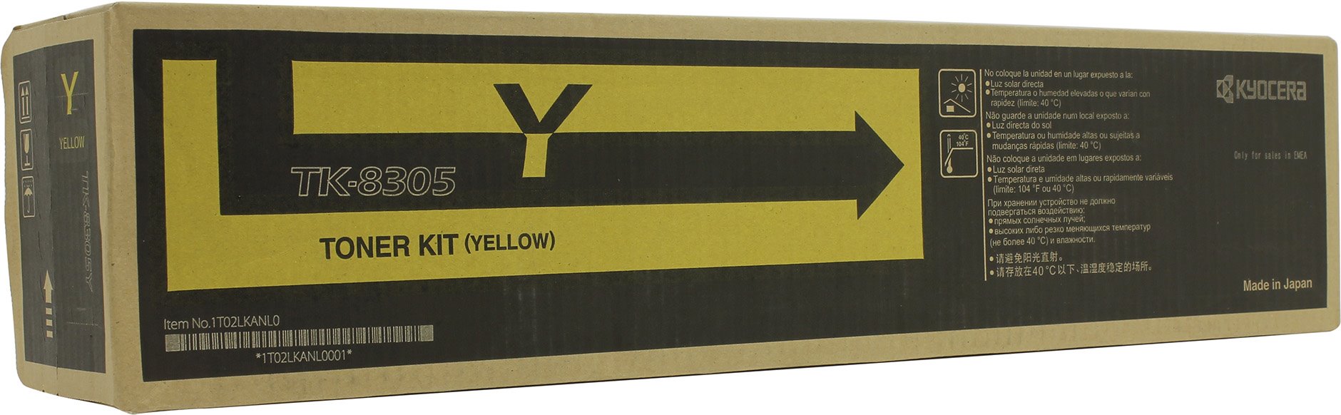 Toner KYOCERA TK8305 Yellow original