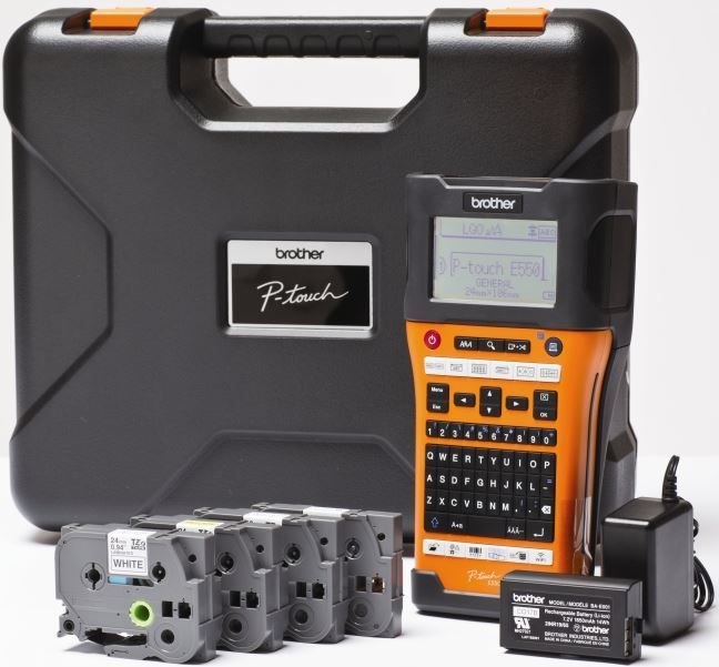 Tiskalnik BROTHER P-Touch PTE550WS + 4 TZE trakci