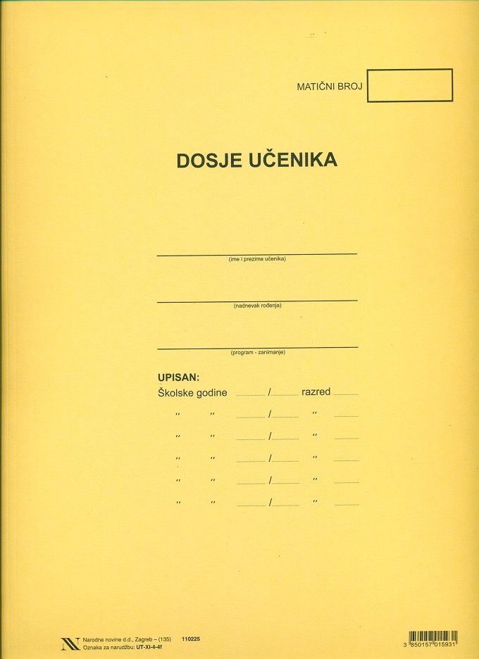 TI.XI-4-4f Dosje učenika