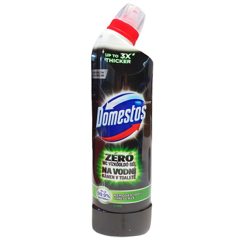 Sredstvo za čiščenje wc 750ml Domestos Zero Lime