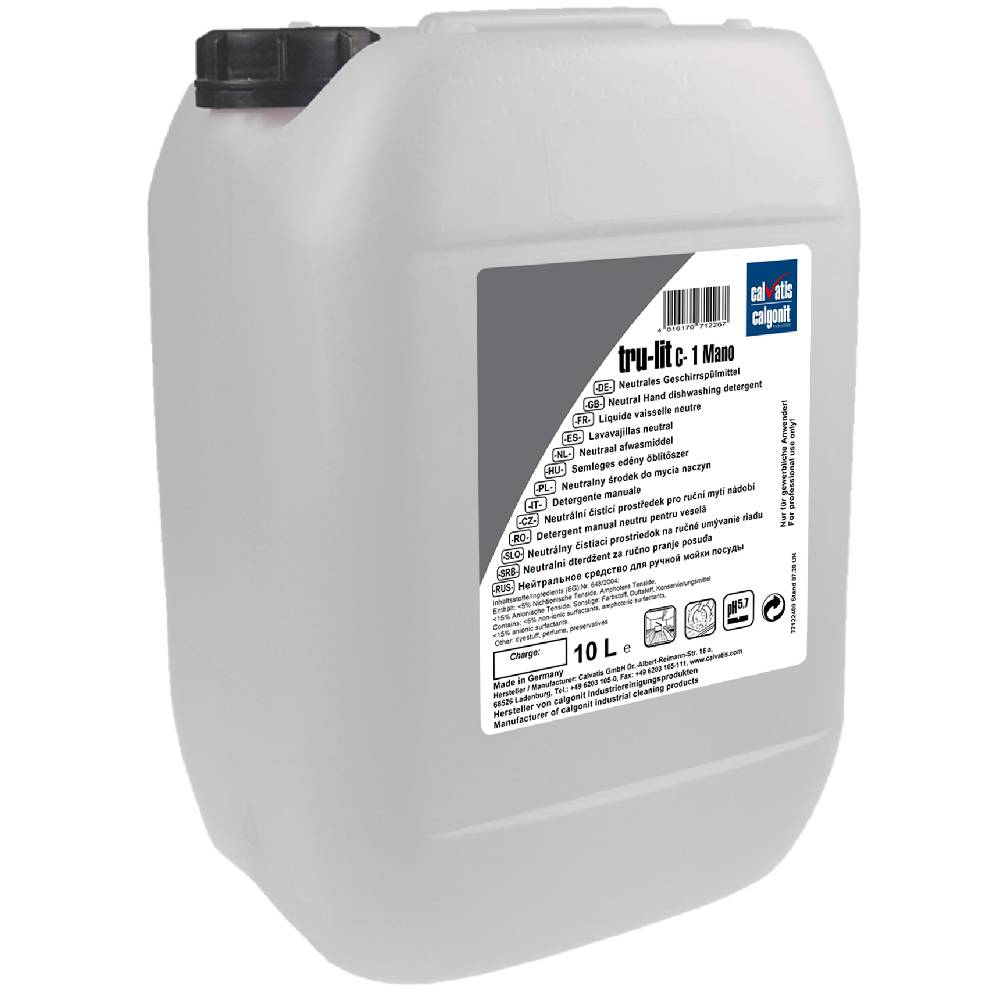 Detergent za ročno pomivanje posode TRU-LIT C-1 Mano 10,3kg