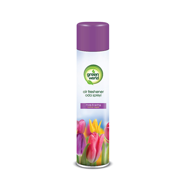 Osvežilec prostora v spreju Green World 400ml Moos and spring