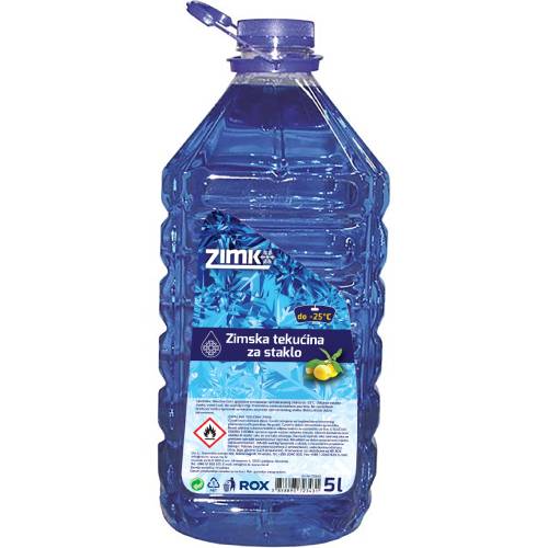 Sredstvo za čiščenje vetrobranskegba stekla zimsko 5l Zimko