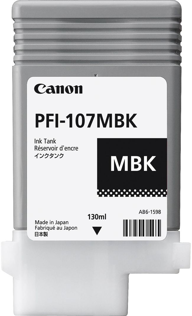 Črnilo CANON PFI-107MBK Matt Black original