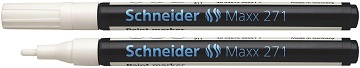 Marker permanentni lakirni 1-2mm Schneider Paint Maxx 271 bel