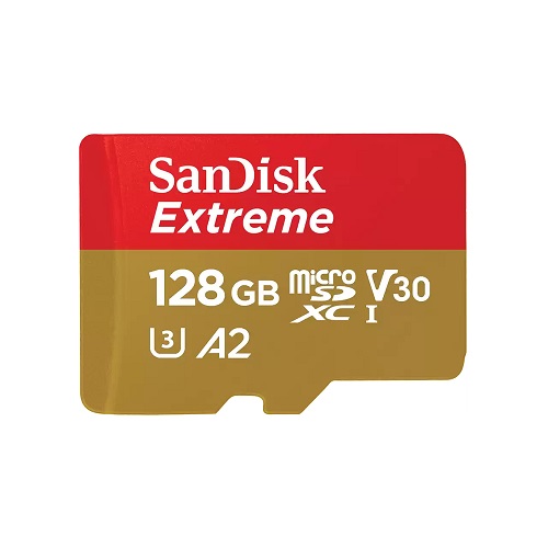 Spominska kartica Micro Secure Digital  128GB SANDISK Extreme UHS-I U3 SDXC