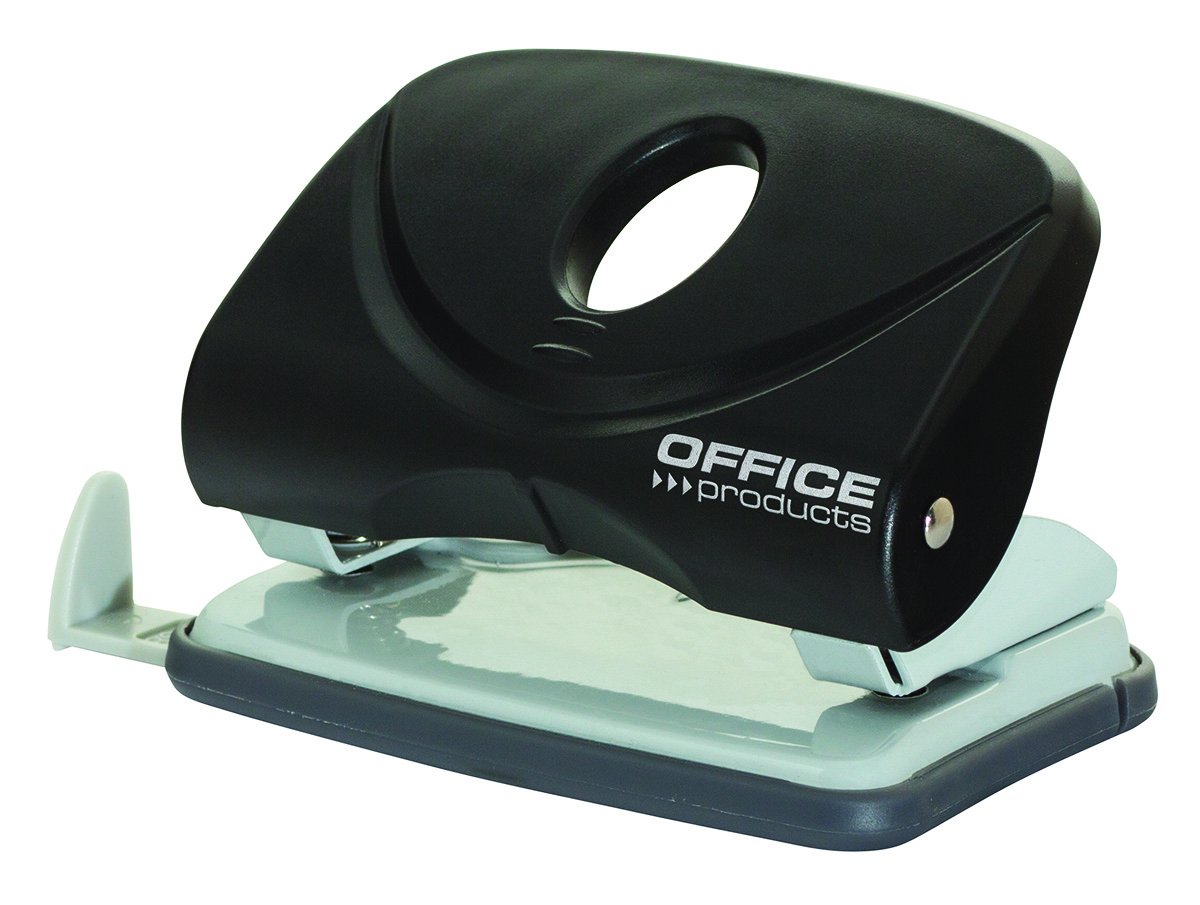 Luknjač za papir do  20 listov Office products črn