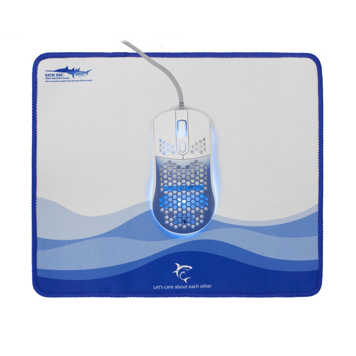 Miška WHITE SHARK GMP-2201 Megalodon +podloga