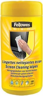 Sredstvo za čiščenje  LCD-jev vlažni robčki Fellowes 9970311 100/1