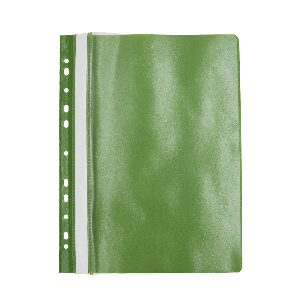 Mapa vložna PVC s plastično sponko 235x310mm KS240A 1/1 zelena