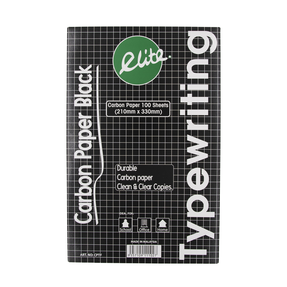 Papir indigo A4 Elite ECP 500 za ročno in strojno pisanje 100/1 črn