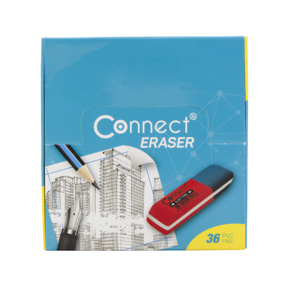 Radirka sintetična črnilo/grafit Connect C-36BR