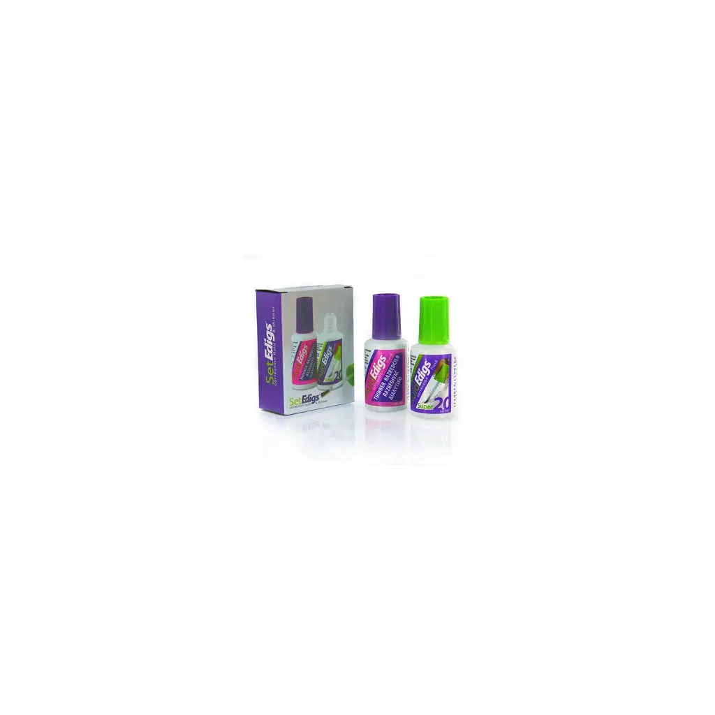 Korektura s čopičem set 2x20ml Edigs-0