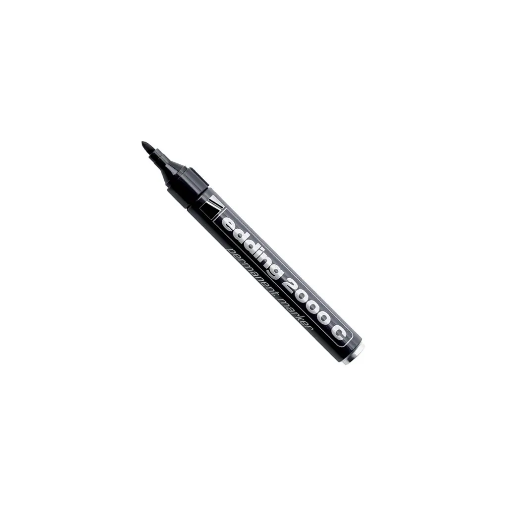 Marker permanentni 1,5-3mm Edding 2000C okrogla konica črn-0