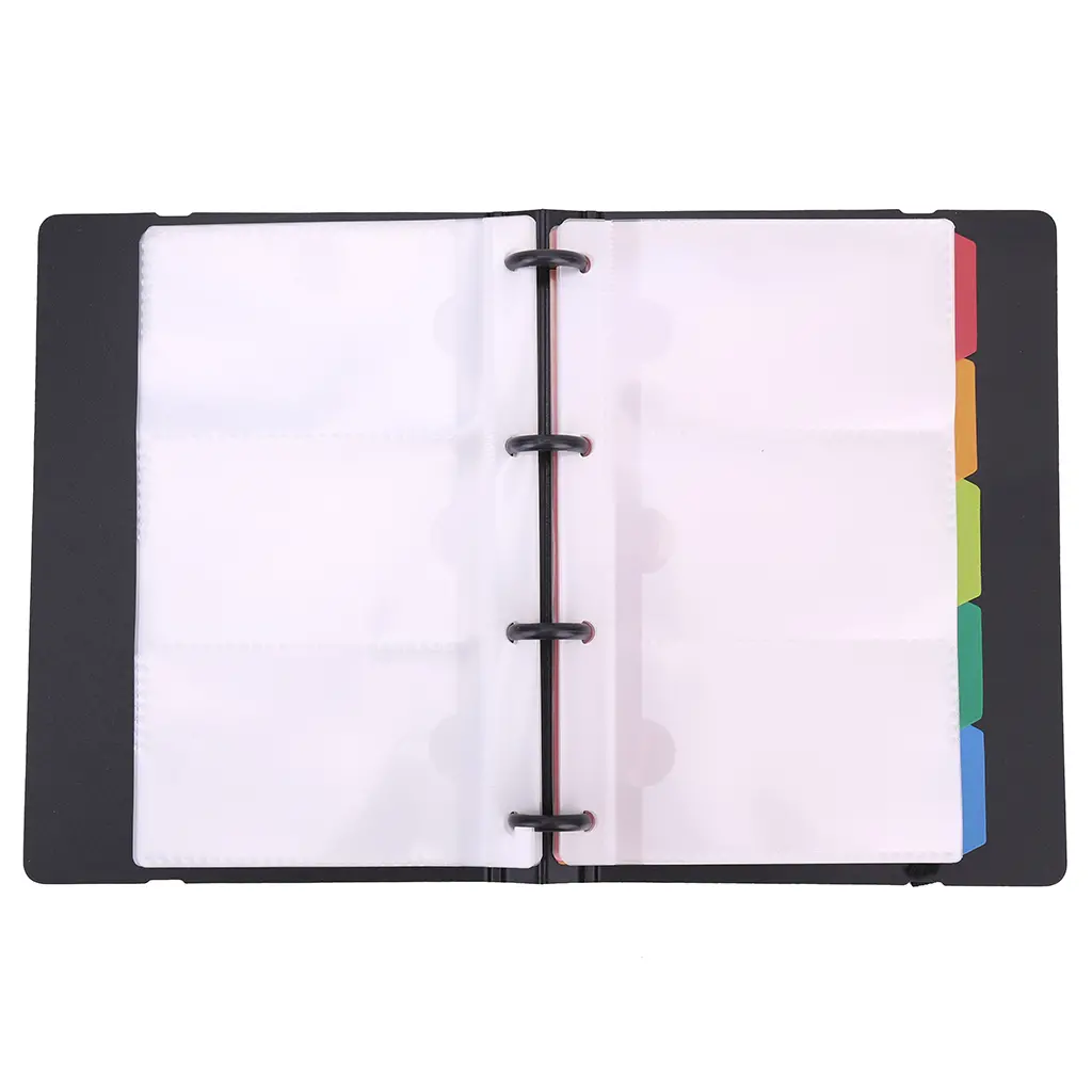 Etui za vizitke 180 vizitk Deli 5778 črn, moder-1