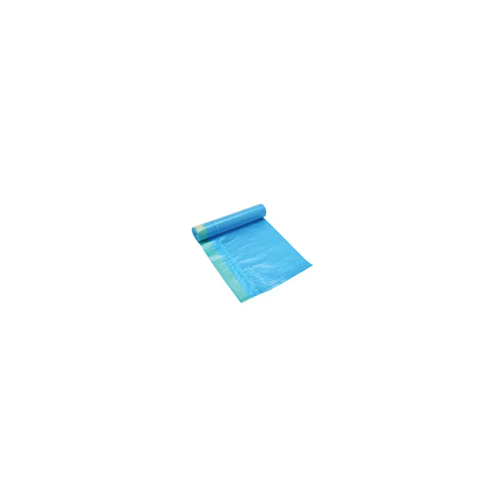 Vrečke za smeti  40L 53x64cm 15/1 LDPE z vezico plava-1