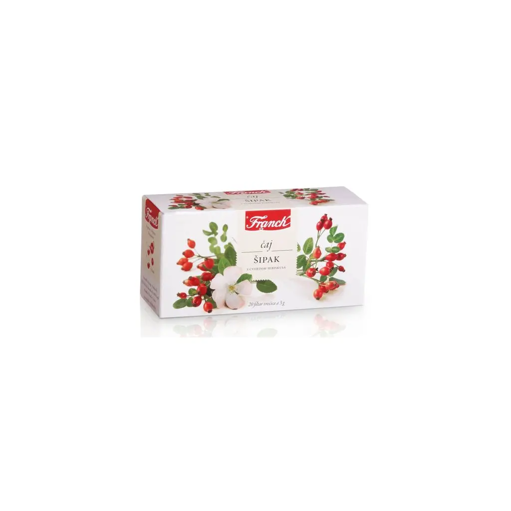 Čaj FRANCK Šipek vrečka 60g 20/1-1