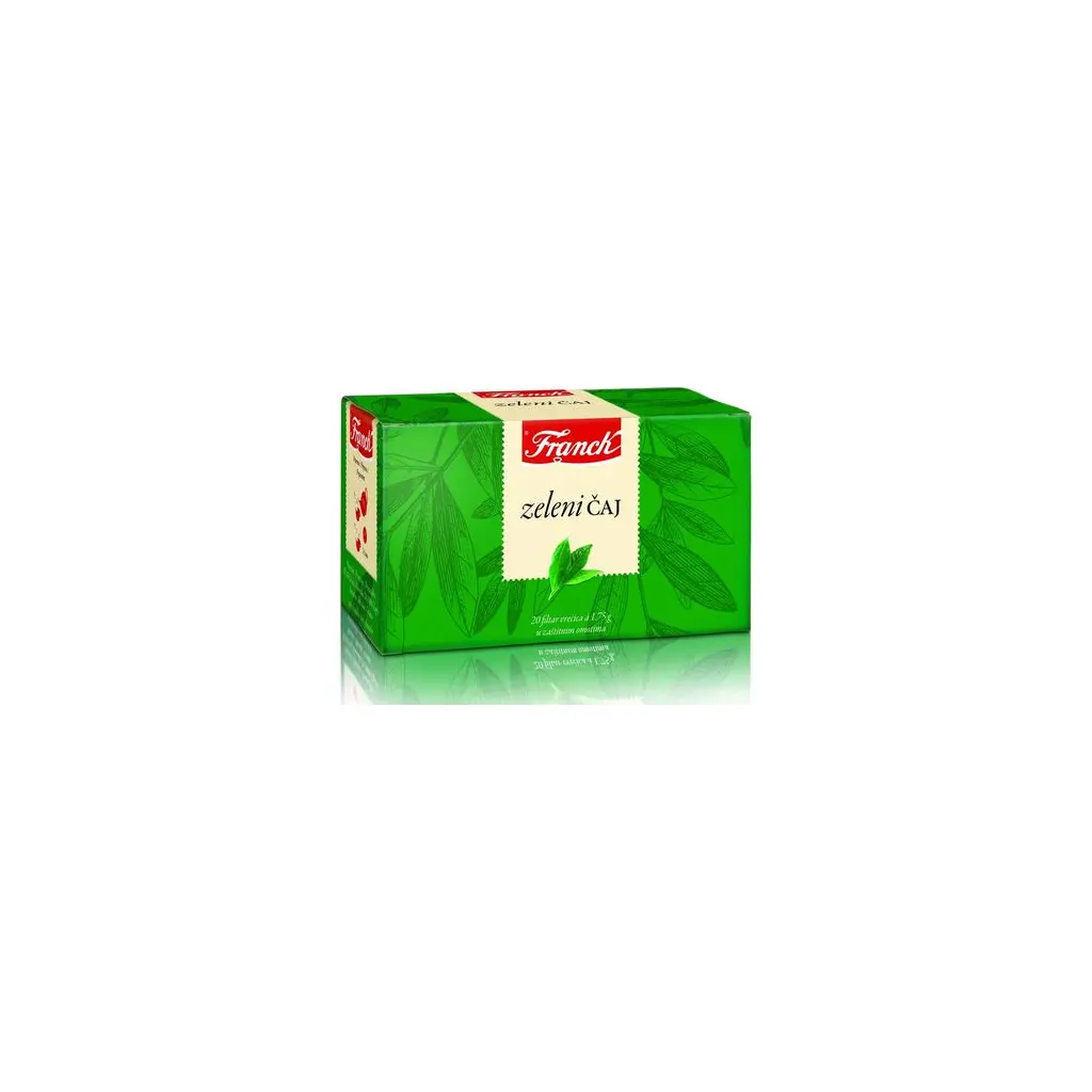 Čaj FRANCK Zeleni vrečka 35g 20/1-1