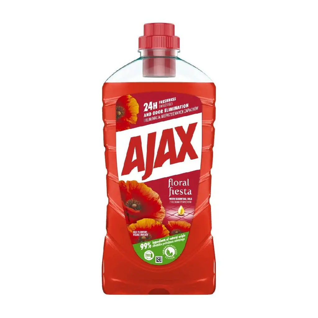 Sredstvo za čiščenje taluniverzalno 1000ml Ajax Red flowers rdeče-2