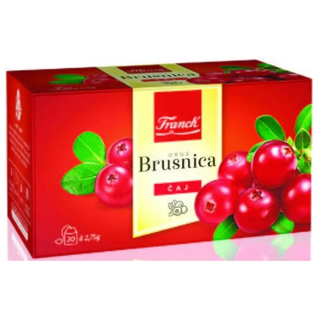 Čaj FRANCK Brusnica vrečka  55g 20/1-0