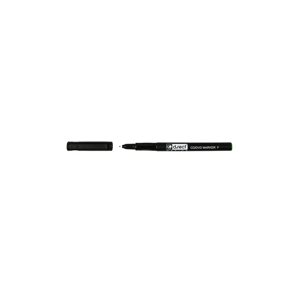 Marker permanentni 0,7mm CD/DVD d.rect F zelen-1