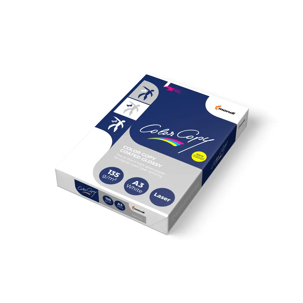 Papir fotokopirni A3 135gr Mondi Color Copy glossy 250/1-0