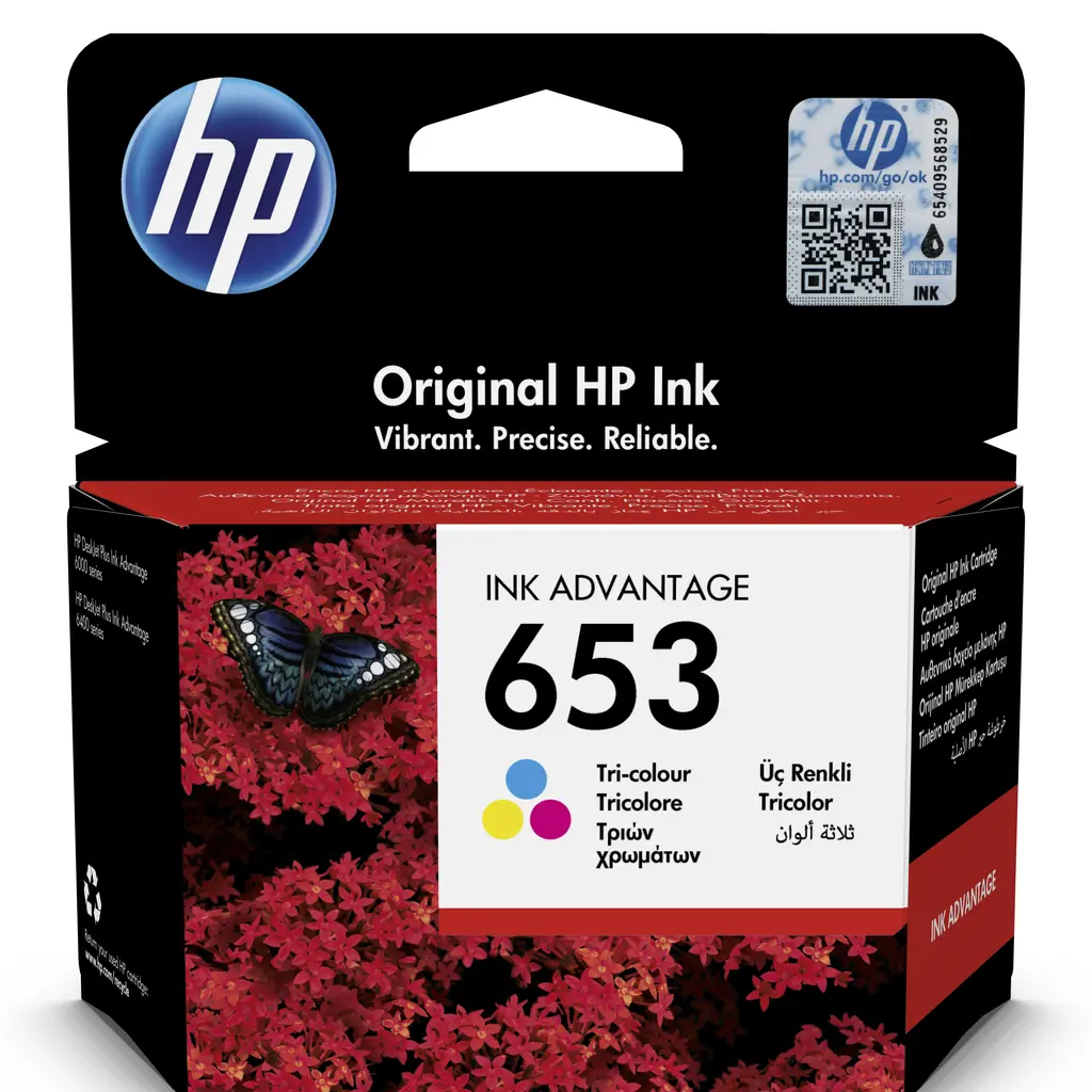 Črnilo HP 3YM74AE Tri-color No.653 MMG original-6