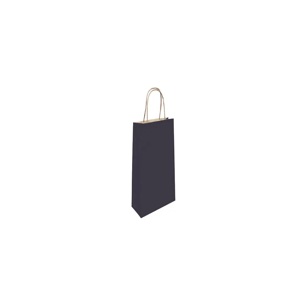 Vrečka papirnata Aristo za steklenico 140x380x80mm modra-2