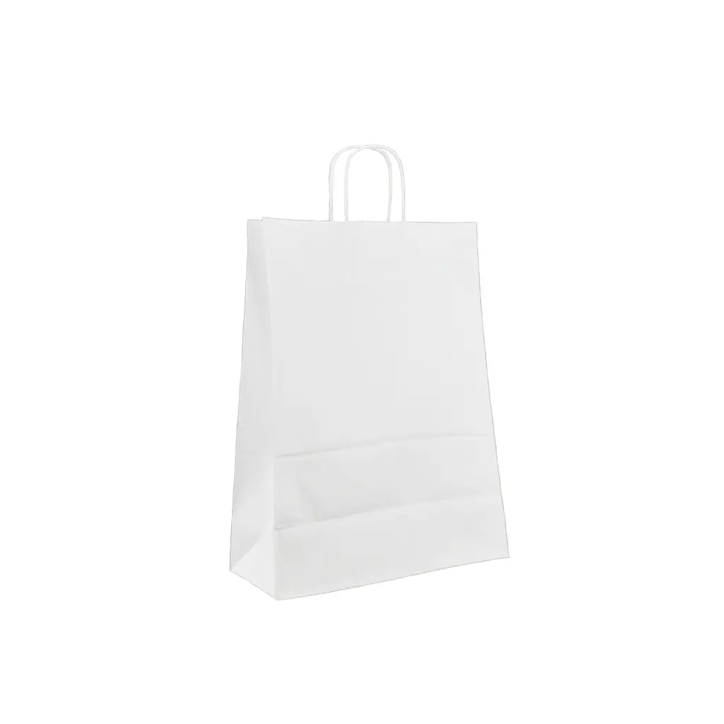 Vrečka papirnata MAXI 320x410x120mm bela-1