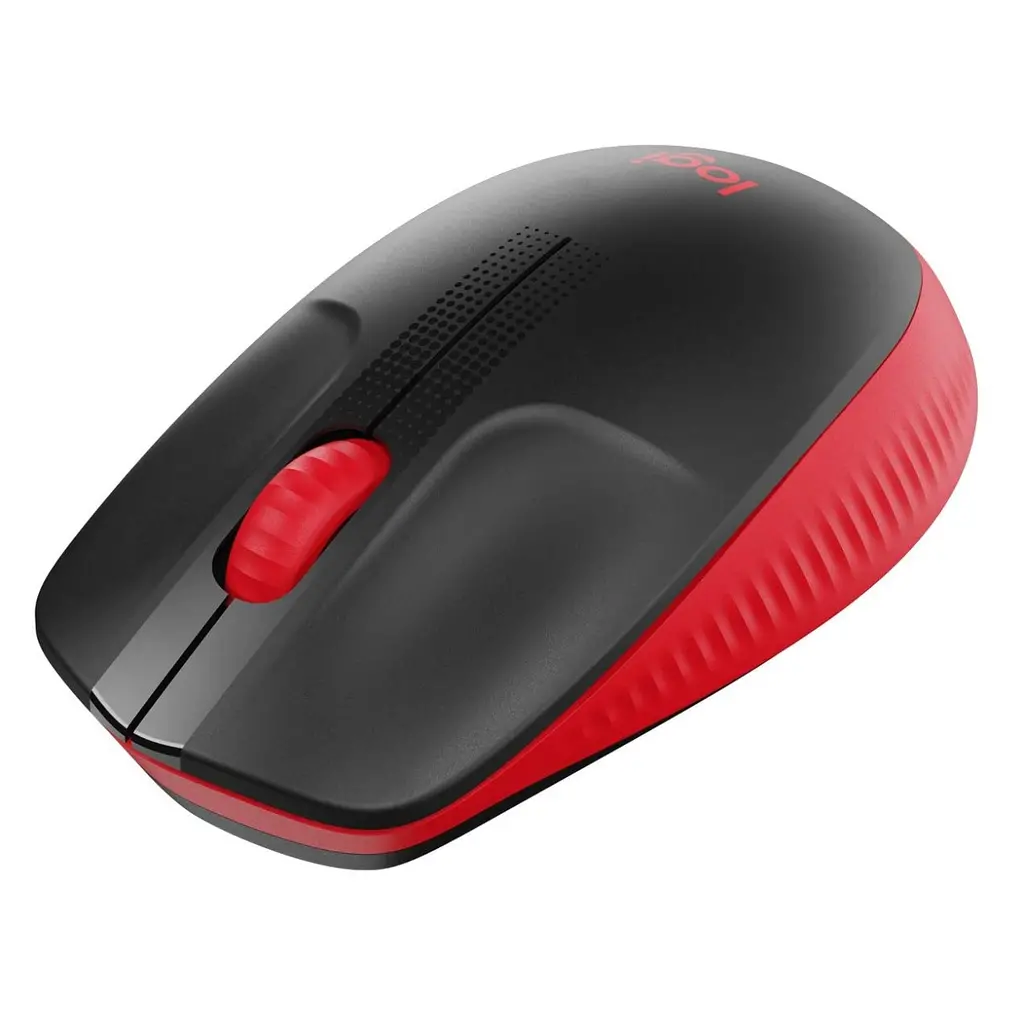 Miška LOGITECH M190 Wireless - rdeča-0
