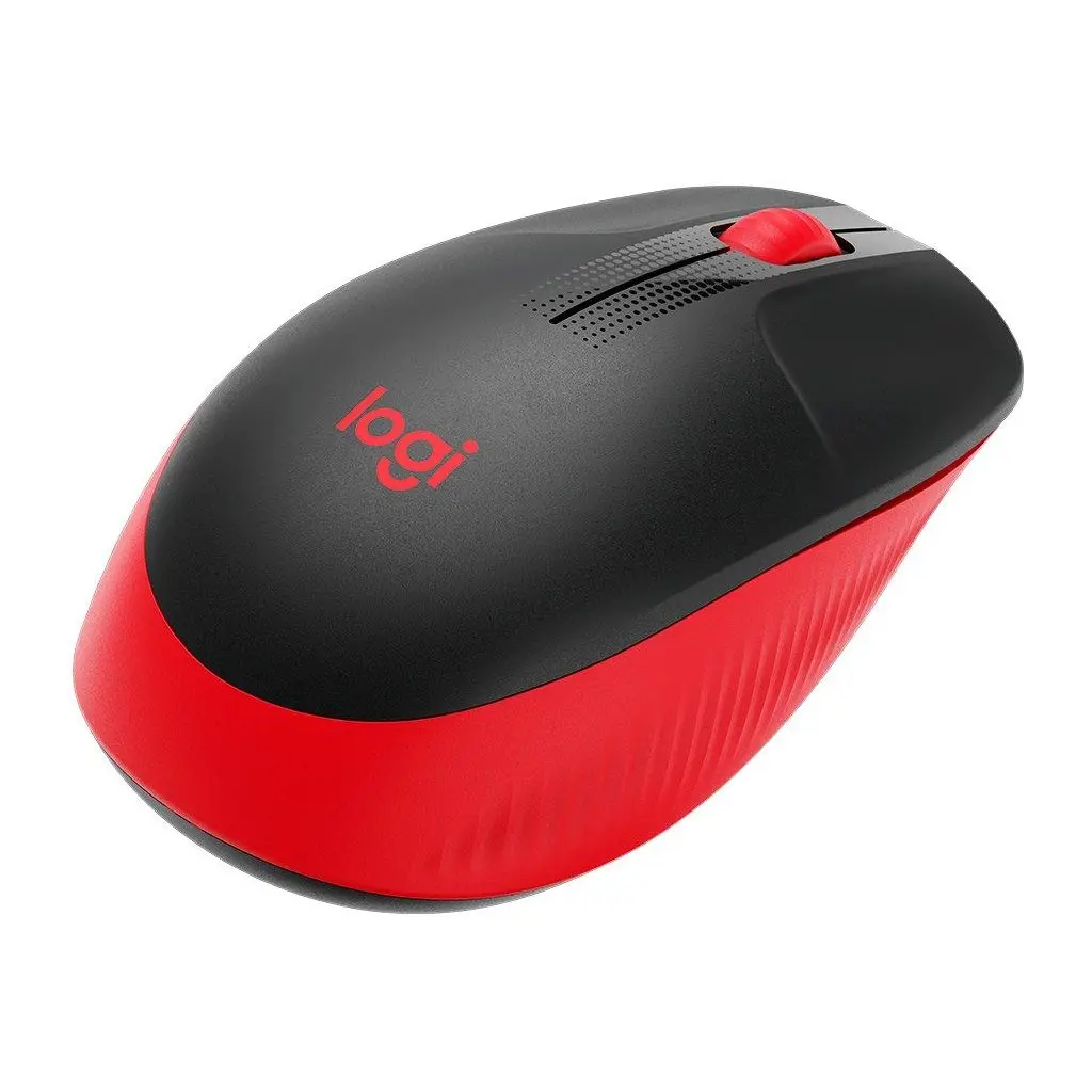 Miška LOGITECH M190 Wireless - rdeča-3