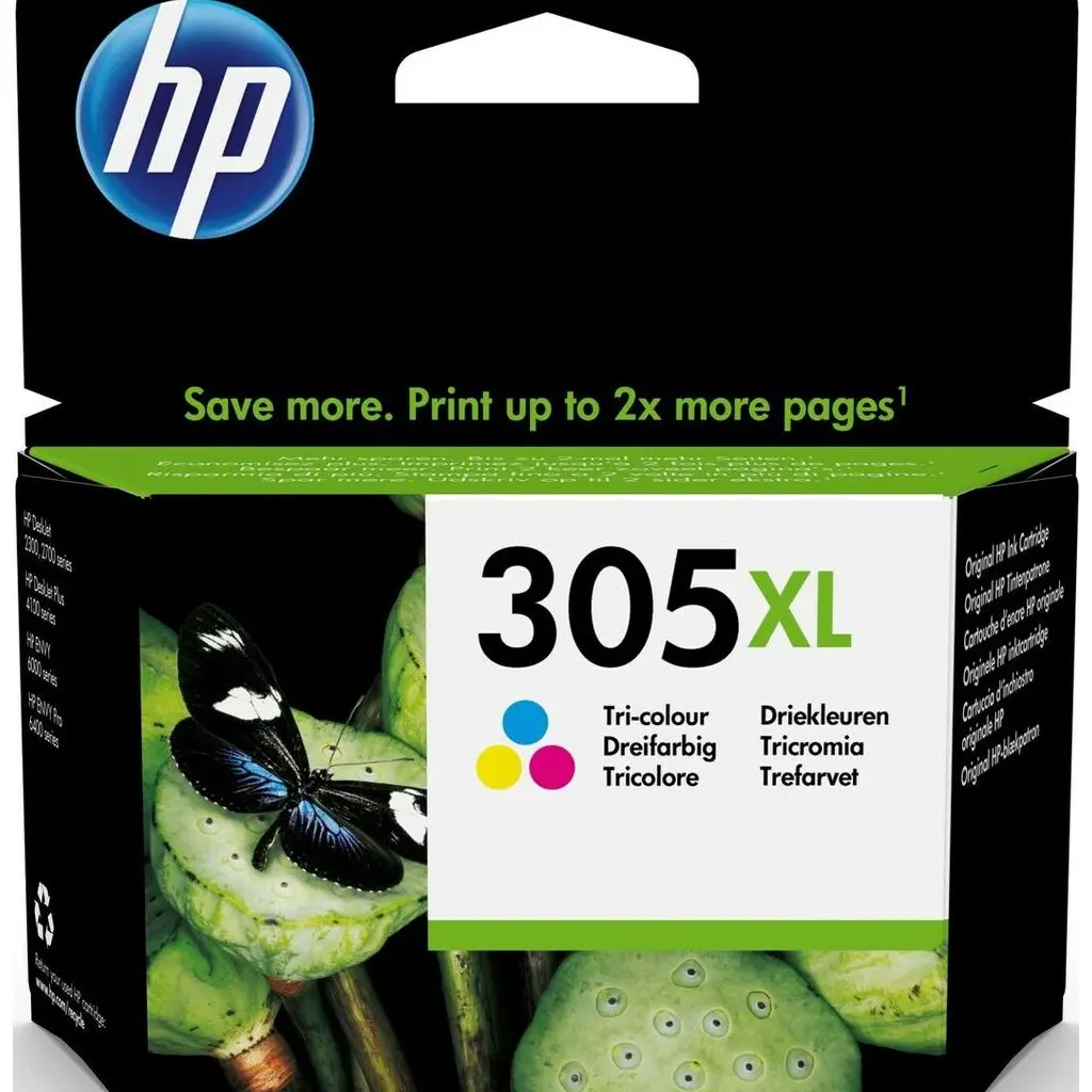 Črnilo HP 3YM63AE Tri-color No.305XL MMG original-6