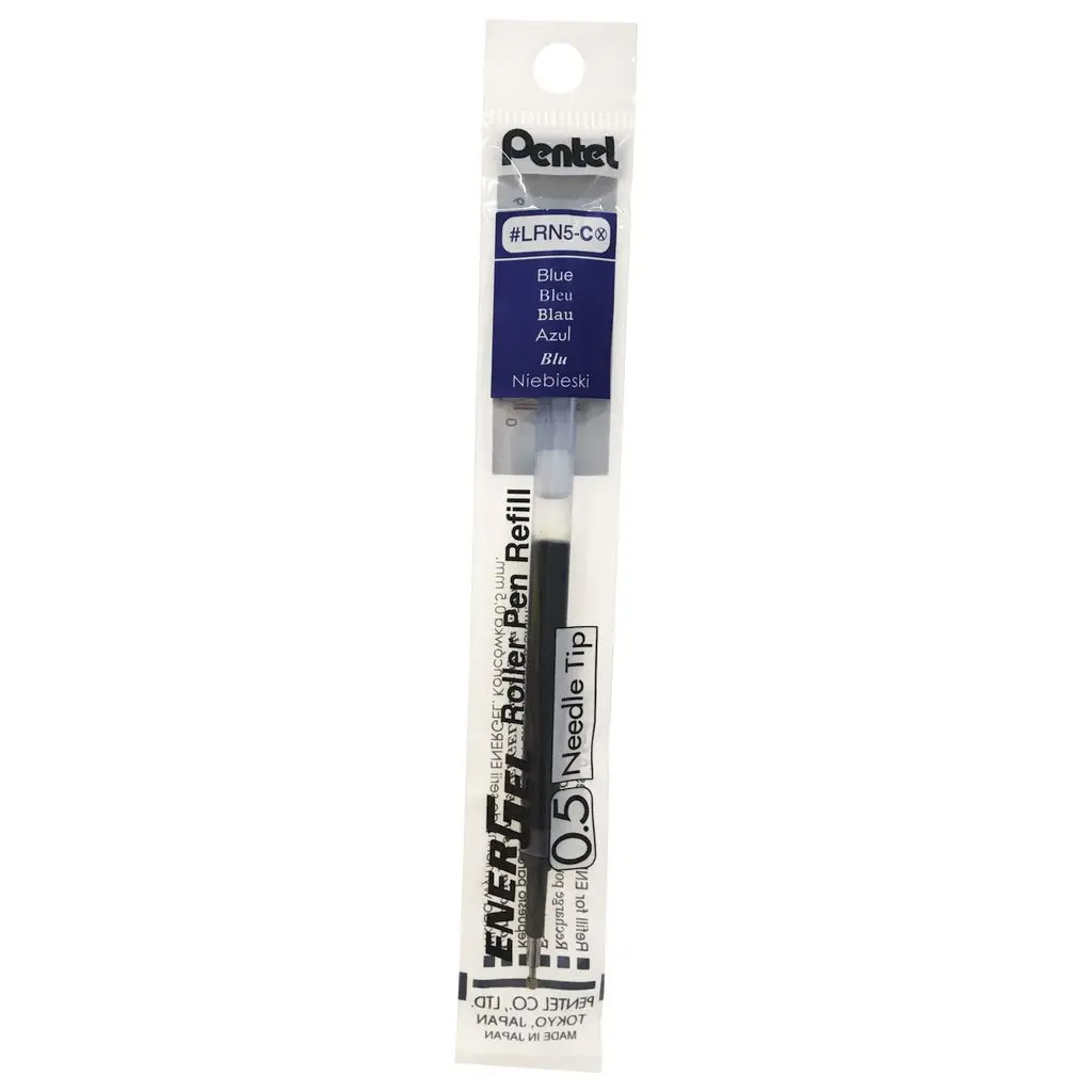 Vložek za roler 0,5mm Pentel Energel LRN5 moder-0