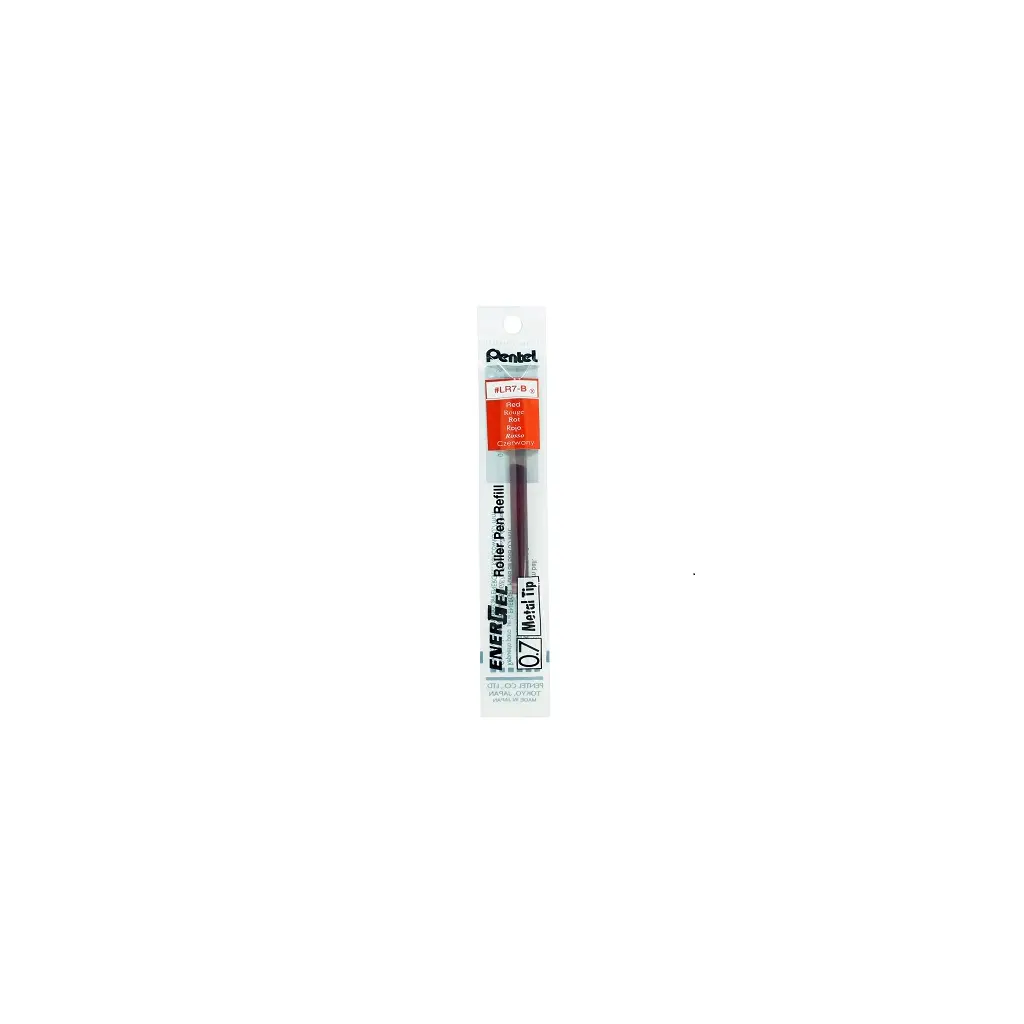 Vložek za roler 0,7mm Pentel Energel LR7 rdeč-1