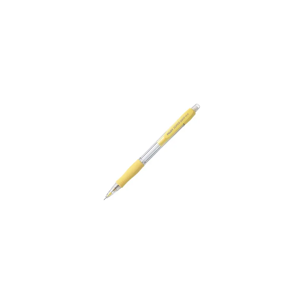 Tehnični svinčnik 0,5 Pilot Super grip H-185-SL rumen-1