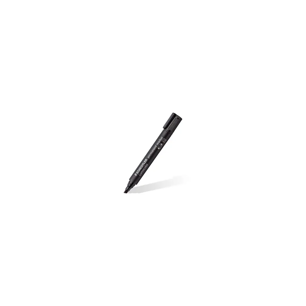 Marker permanentni 2-5mm Staedtler Lumocolor 350 prirezana konica črn-1