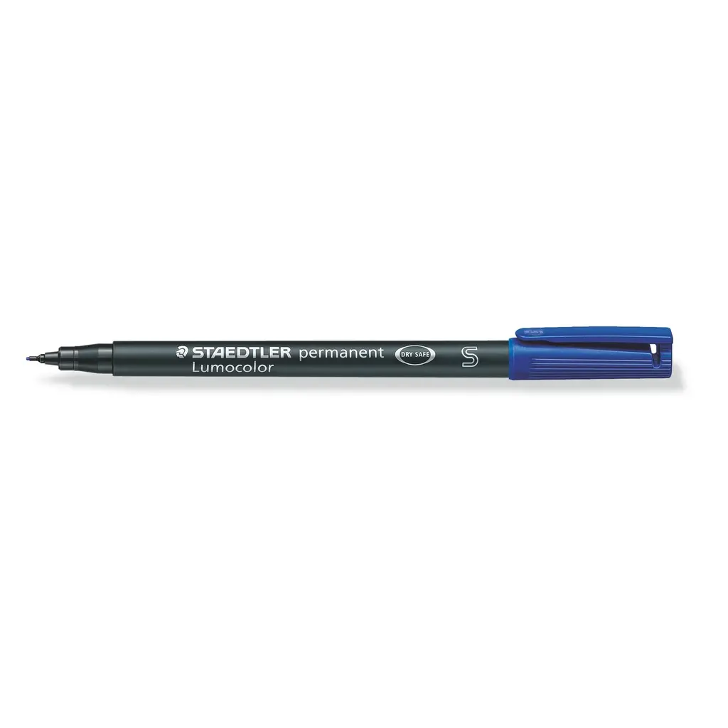 Marker permanentni 0,4mm CD/DVD Staedtler Lumocolor 313 moder-0
