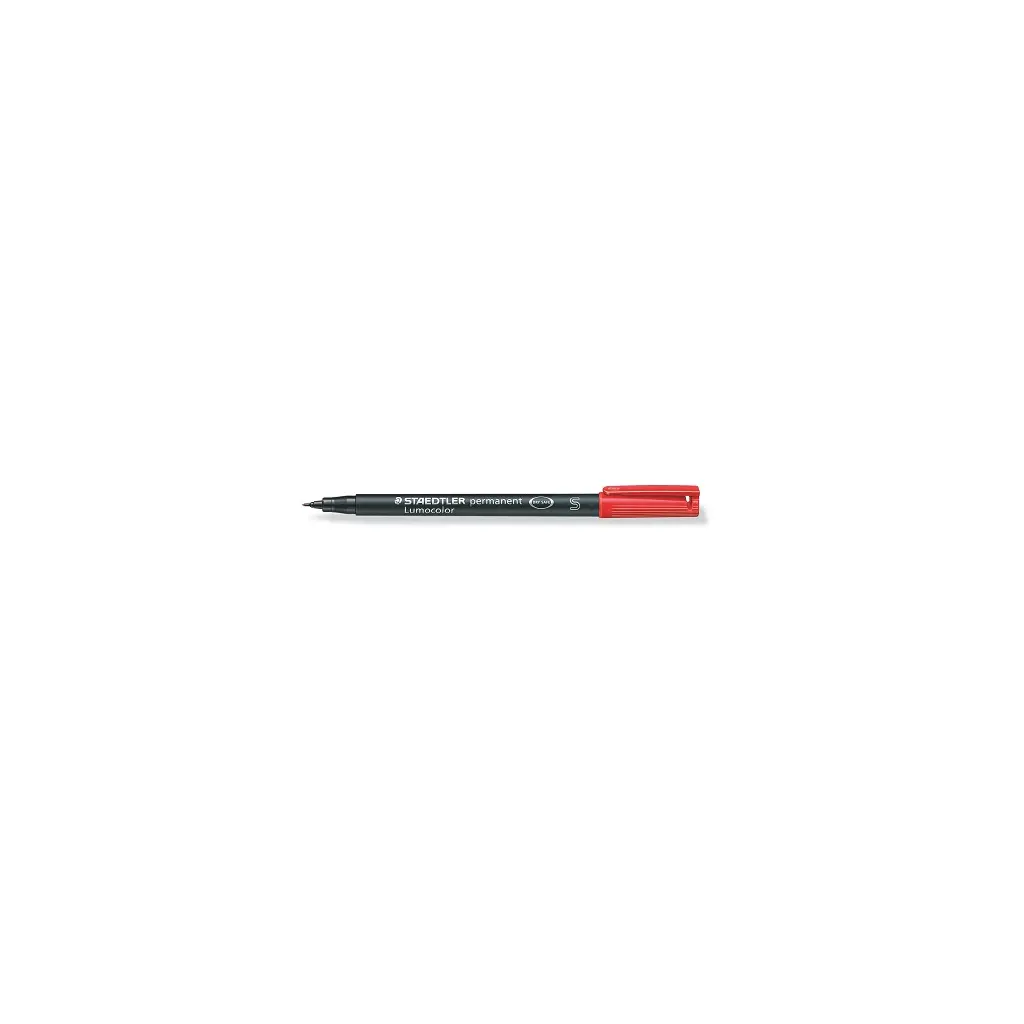 Marker permanentni 0,4mm CD/DVD Staedtler Lumocolor 313 rdeč-1