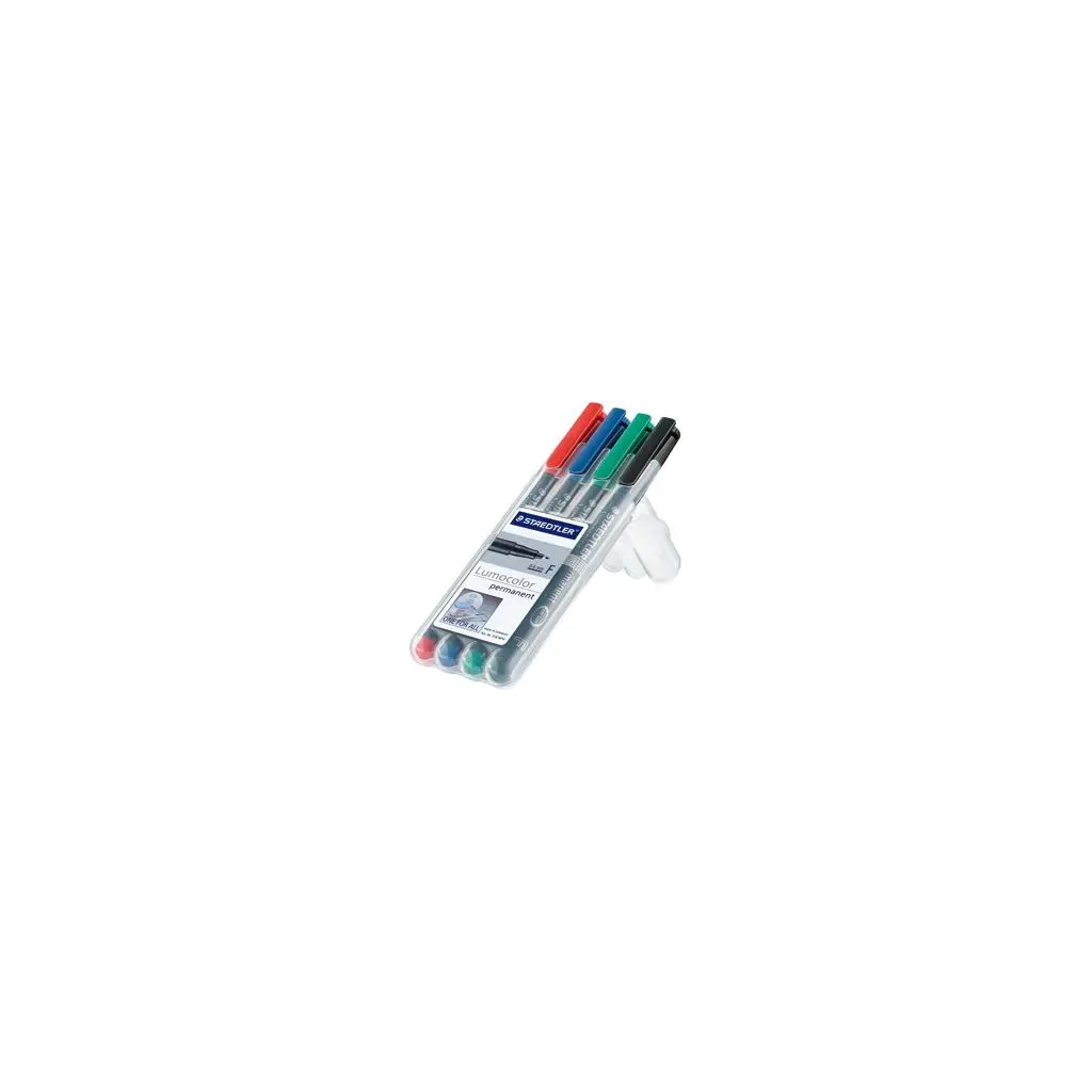 Marker permanentni 0,6mm CD/DVD Staedtler Lumocolor 318 4/1-1