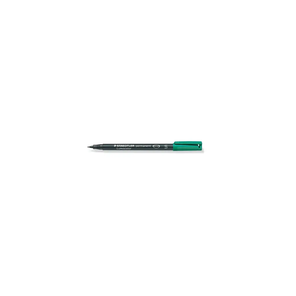 Marker permanentni 0,4mm CD/DVD Staedtler Lumocolor 313 zelen-2
