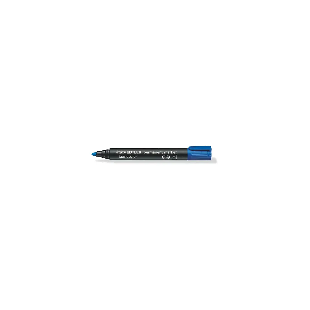 Marker permanentni 2mm Staedtler Lumocolor 352 okrogla konica moder-1