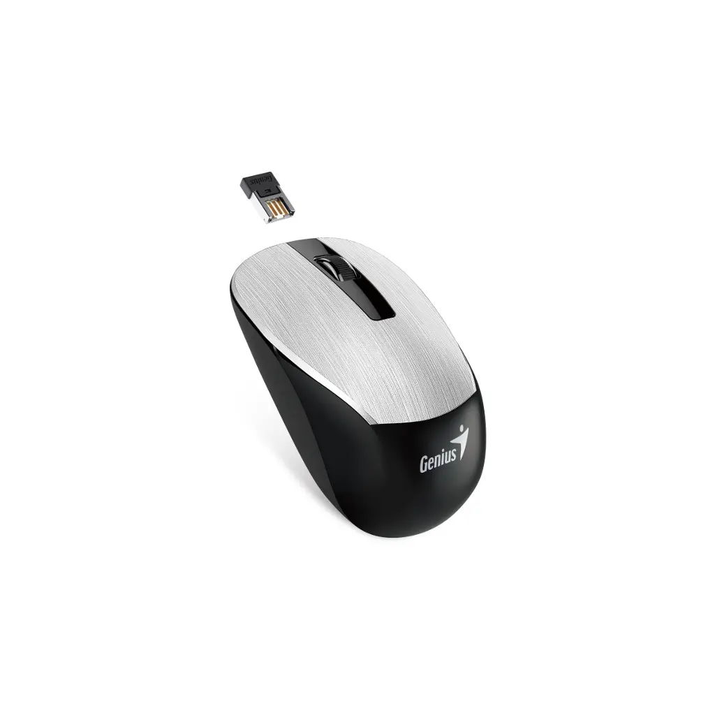 Miška GENIUS NX-7015 BlueEye Wireless - silver-0
