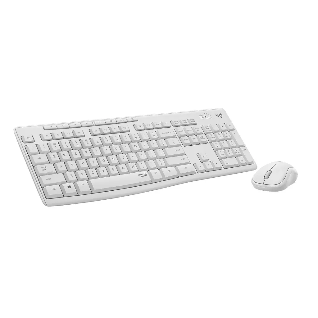 Tipkovnica LOGITECH MK295 Wireless Desktop (tipkovnica+miška) - bela-2