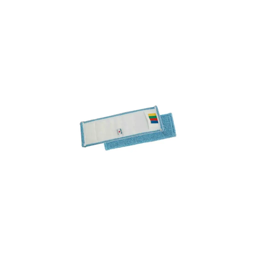 Mop/zamenljivo brisalo za čiščenje tal 40 cm microfibra modra-0