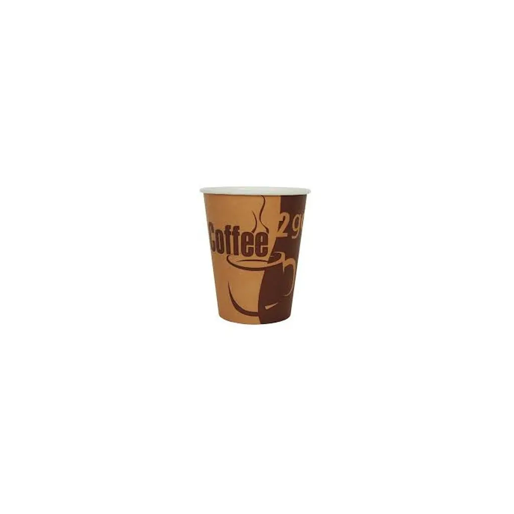 Lonček papirnati za kavo 0,20l Coffee 2go brez pokrova 100/1-0