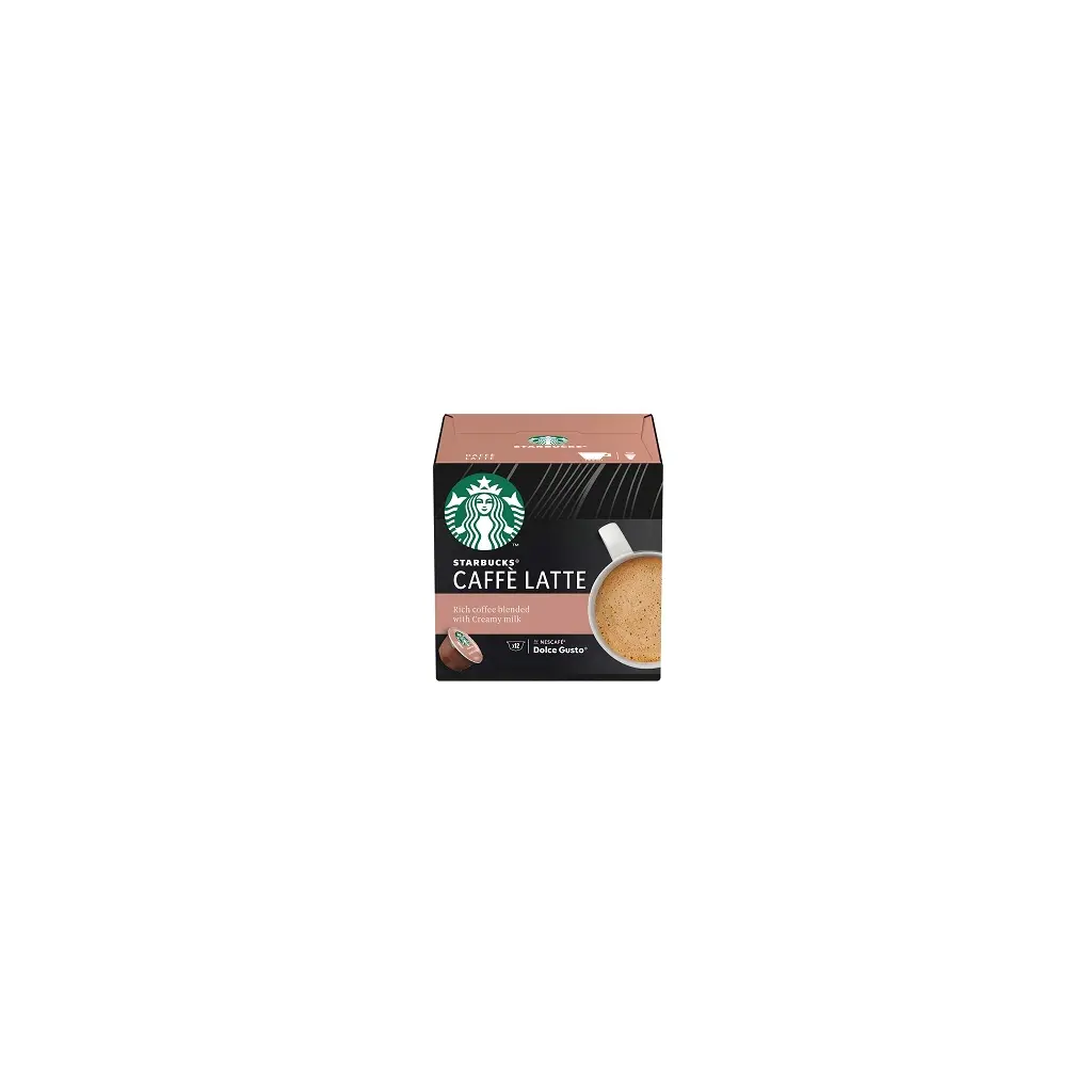 NESCAFE DG Starbucks Caffe Latte 121,2g (12 kapsul)-0